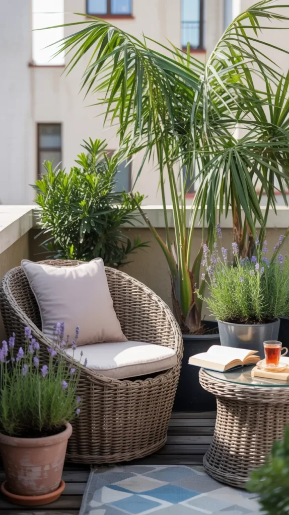 Flowers On Balcony-Apartments