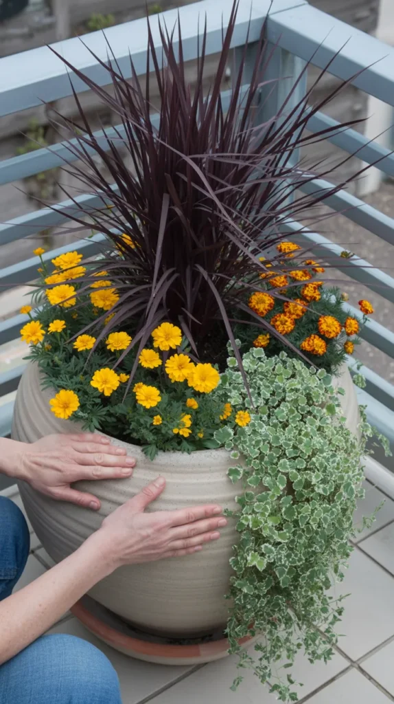 Flowers On Balcony-Apartments