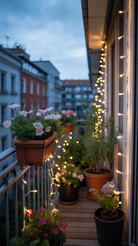 Balcony Flowers Apartment