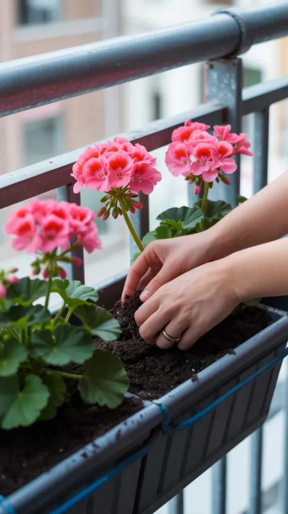 Balcony Flowers Apartment