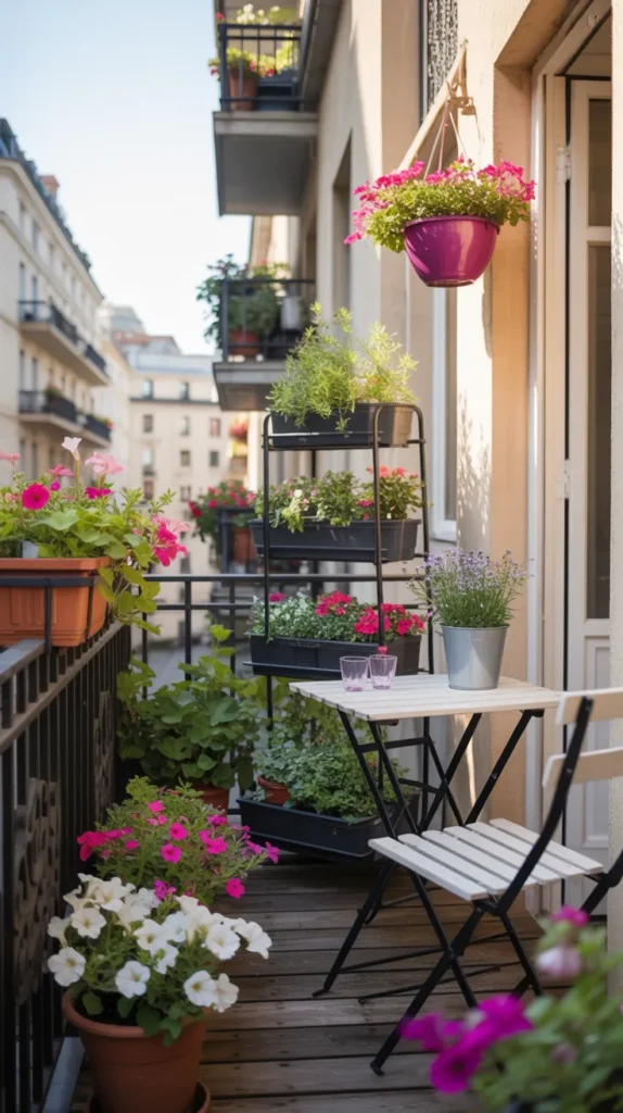 Balcony Flowers Apartment