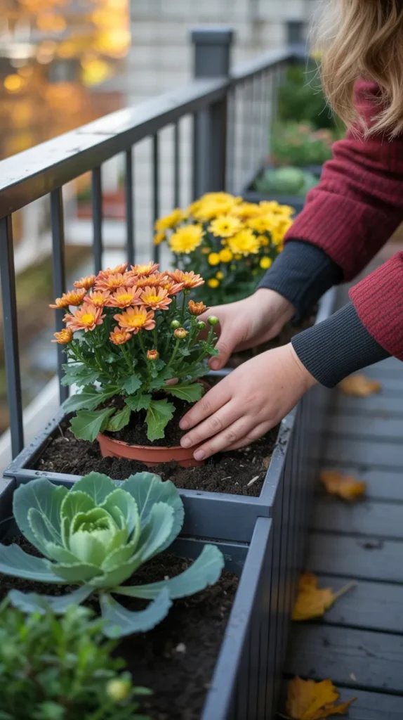 Balcony Flowers Box-Planters
