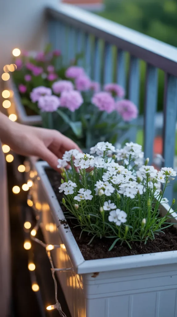 Balcony Flowers Box-Planters