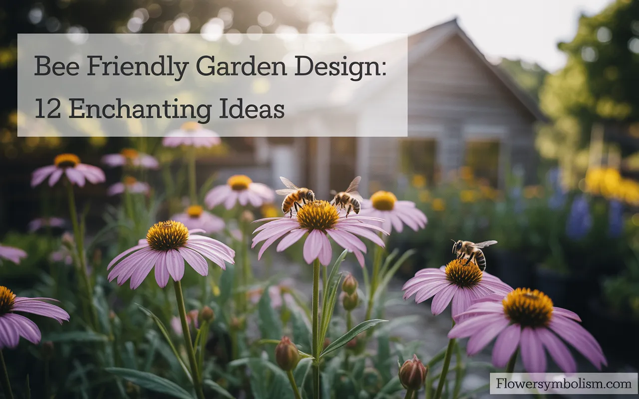 bee friendly garden design