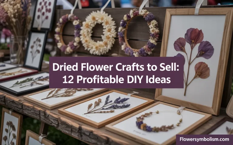 dried flower crafts to sell