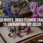 dried roses dried flower crafts