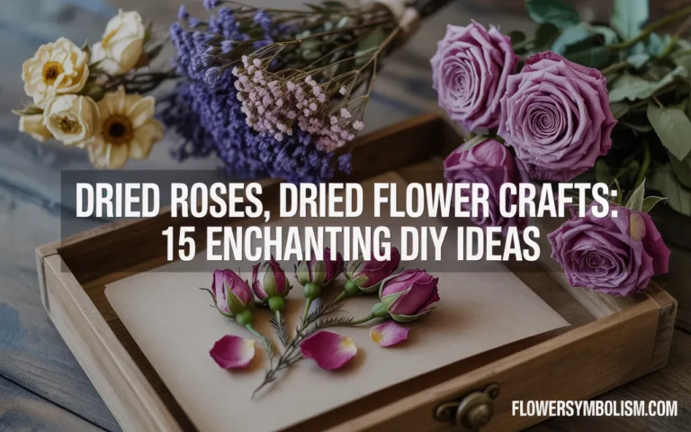 dried roses dried flower crafts