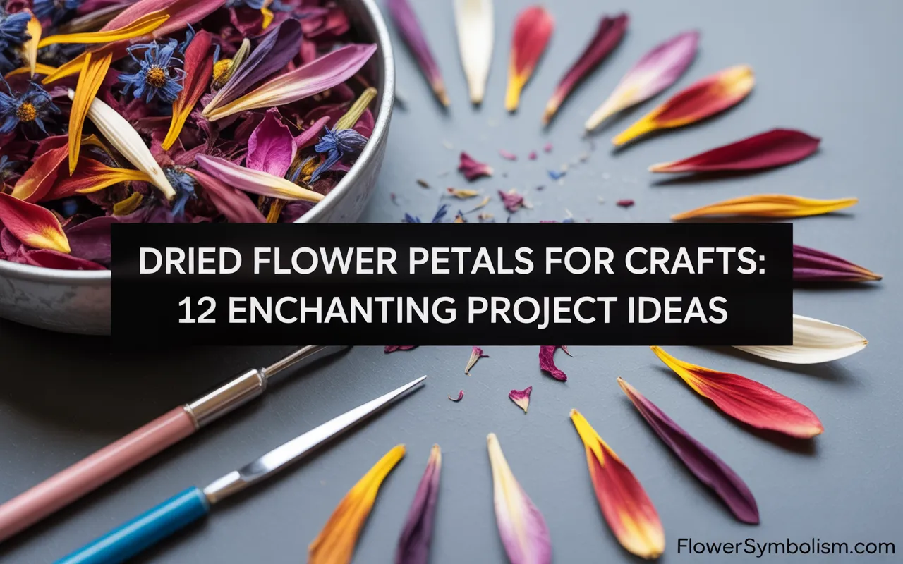 dried flower petals for crafts