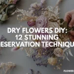 dry flowers diy