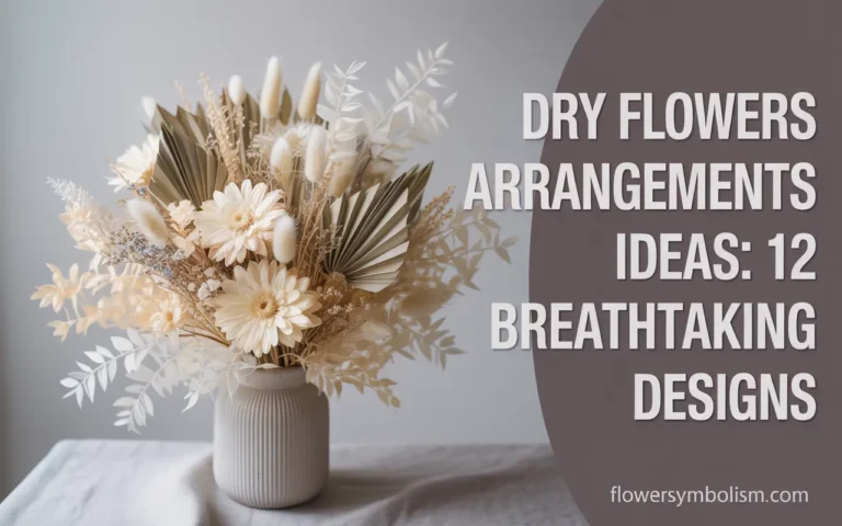 dry flowers arrangements ideas