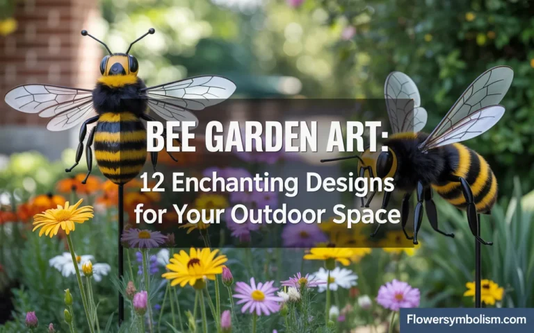 bee garden art