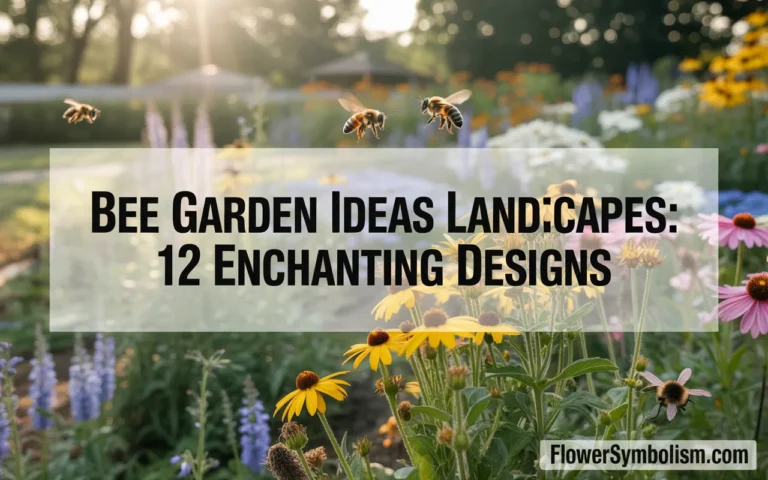 bee garden ideas landscapes