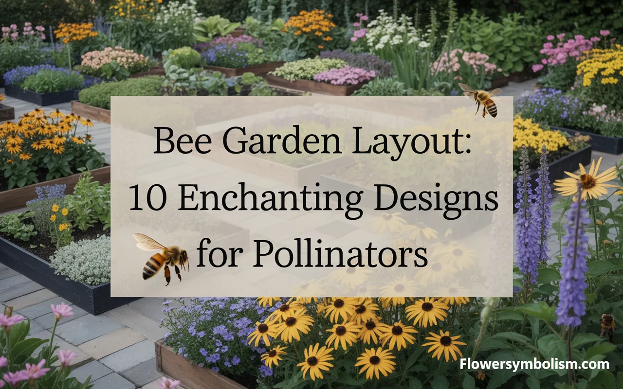 bee garden layout