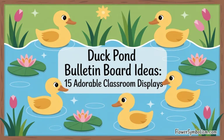 duck pond bulletin board ideas