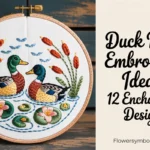 duck pond embroidery ideas