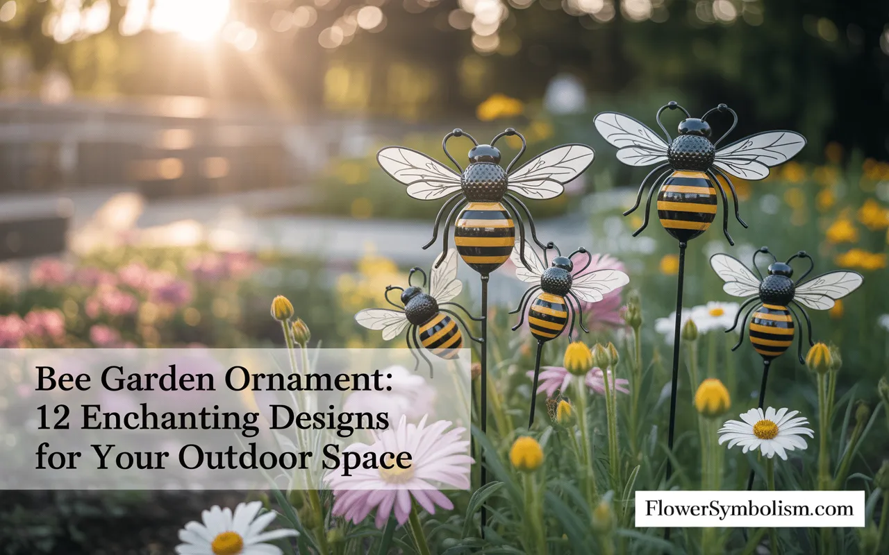 bee garden ornament