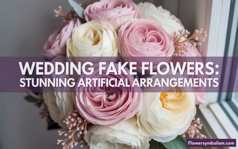 wedding fake flowers