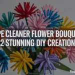 pipe cleaner flower bouquet