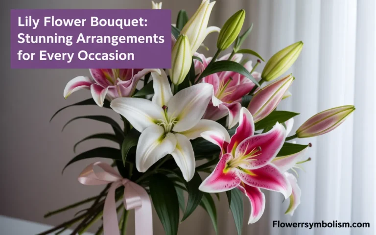 lily flower bouquet