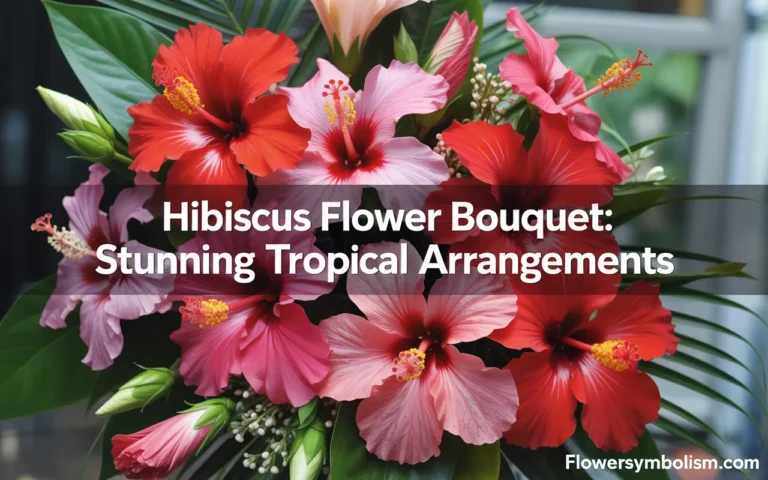 hibiscus flower bouquet
