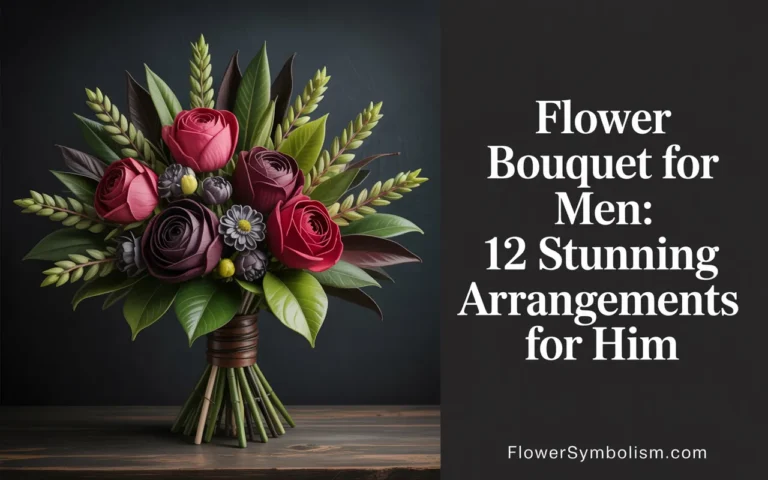 flower bouquet for men
