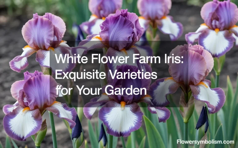white flower farm iris bulbs