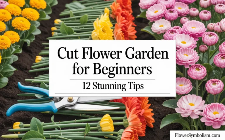 cut flower garden for beginners