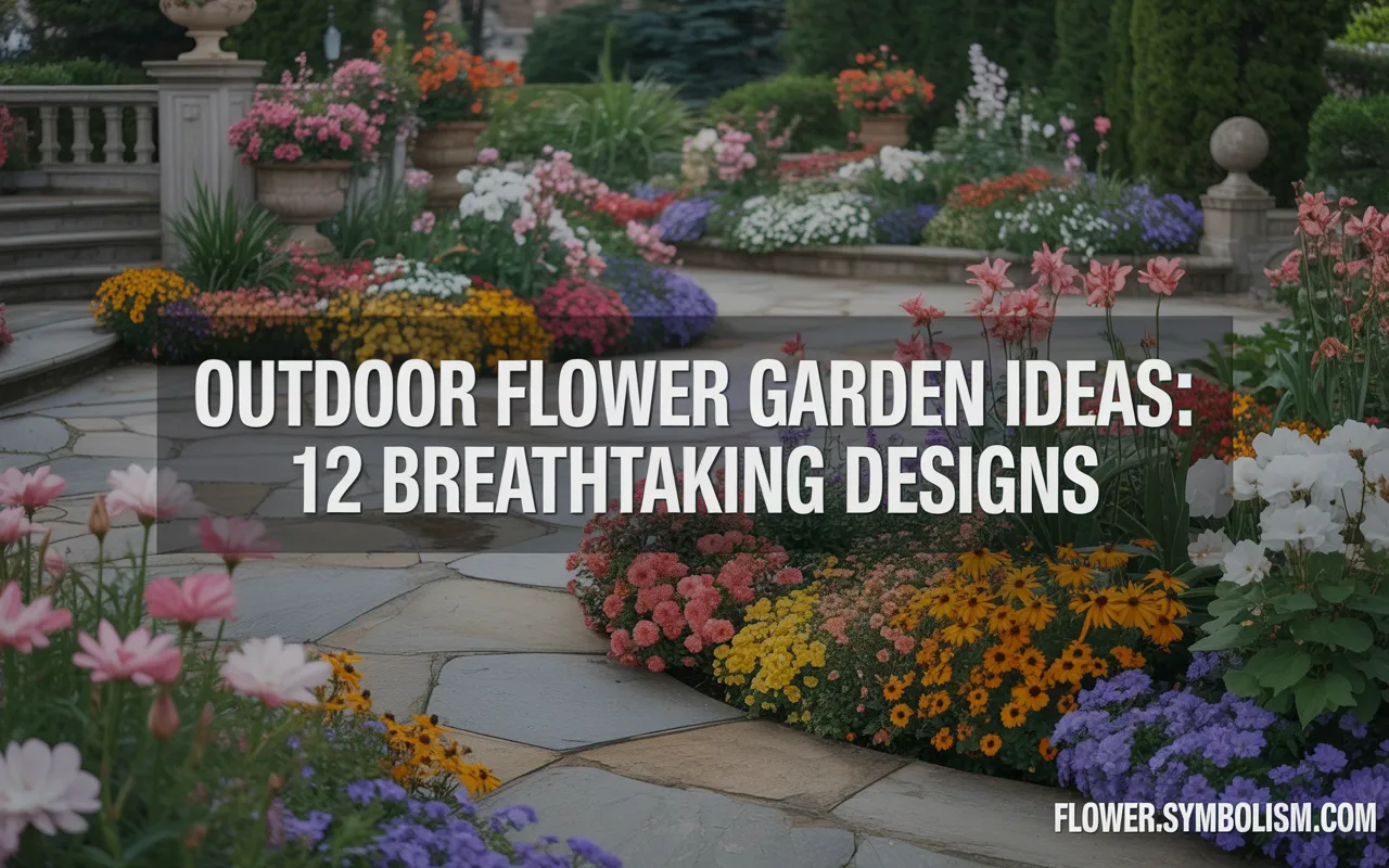 outdoor flower garden ideas