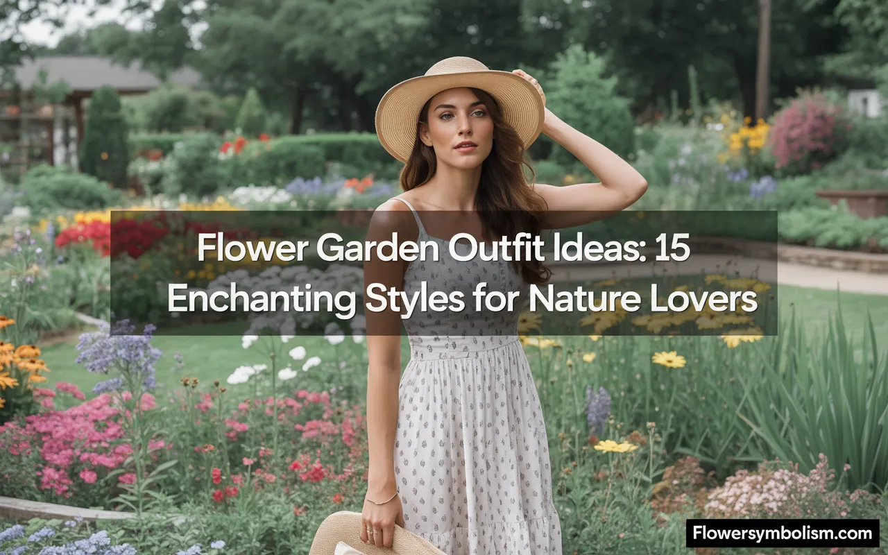 flower garden outfit