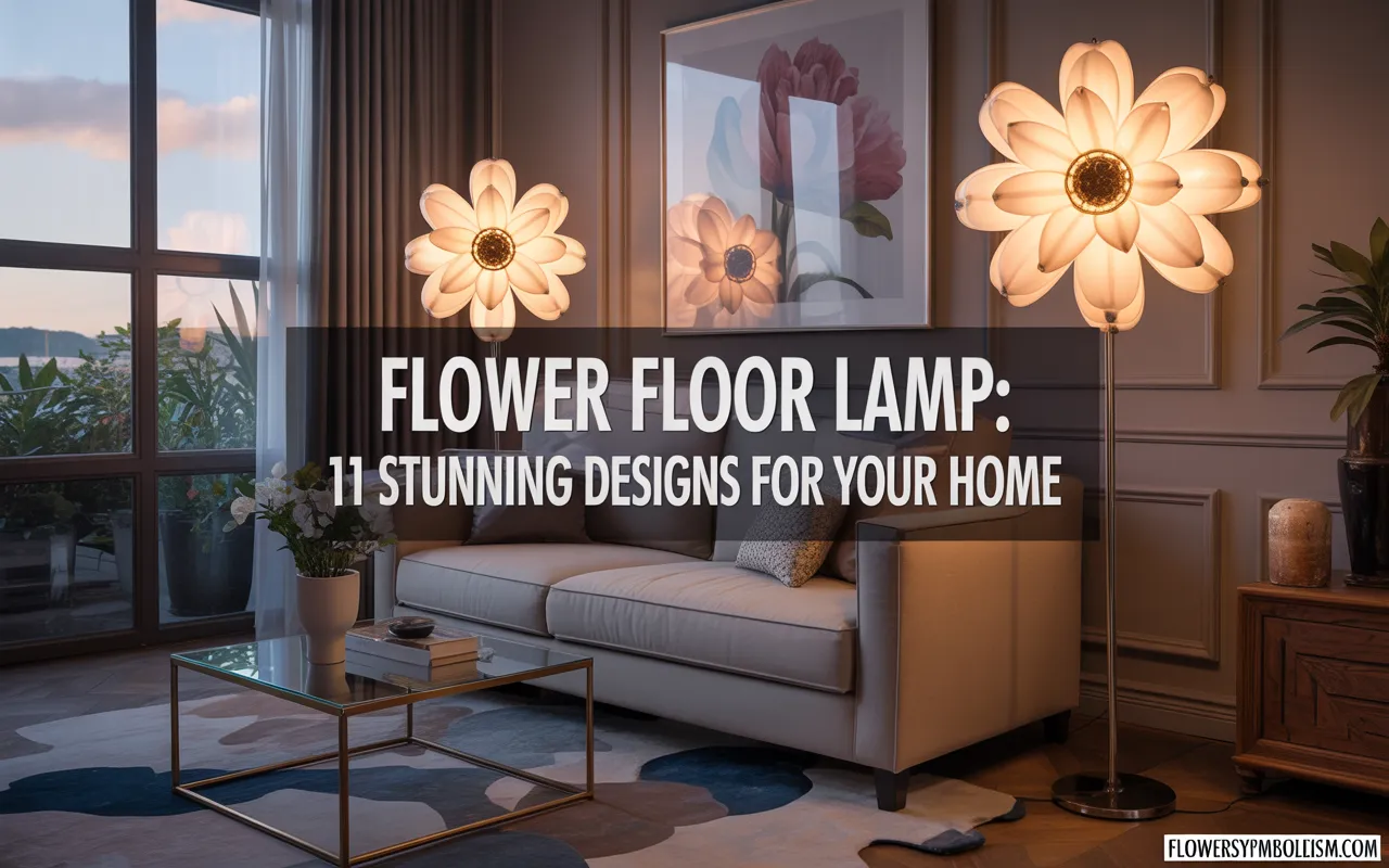 flower floor lamp