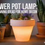 flower pot lamp