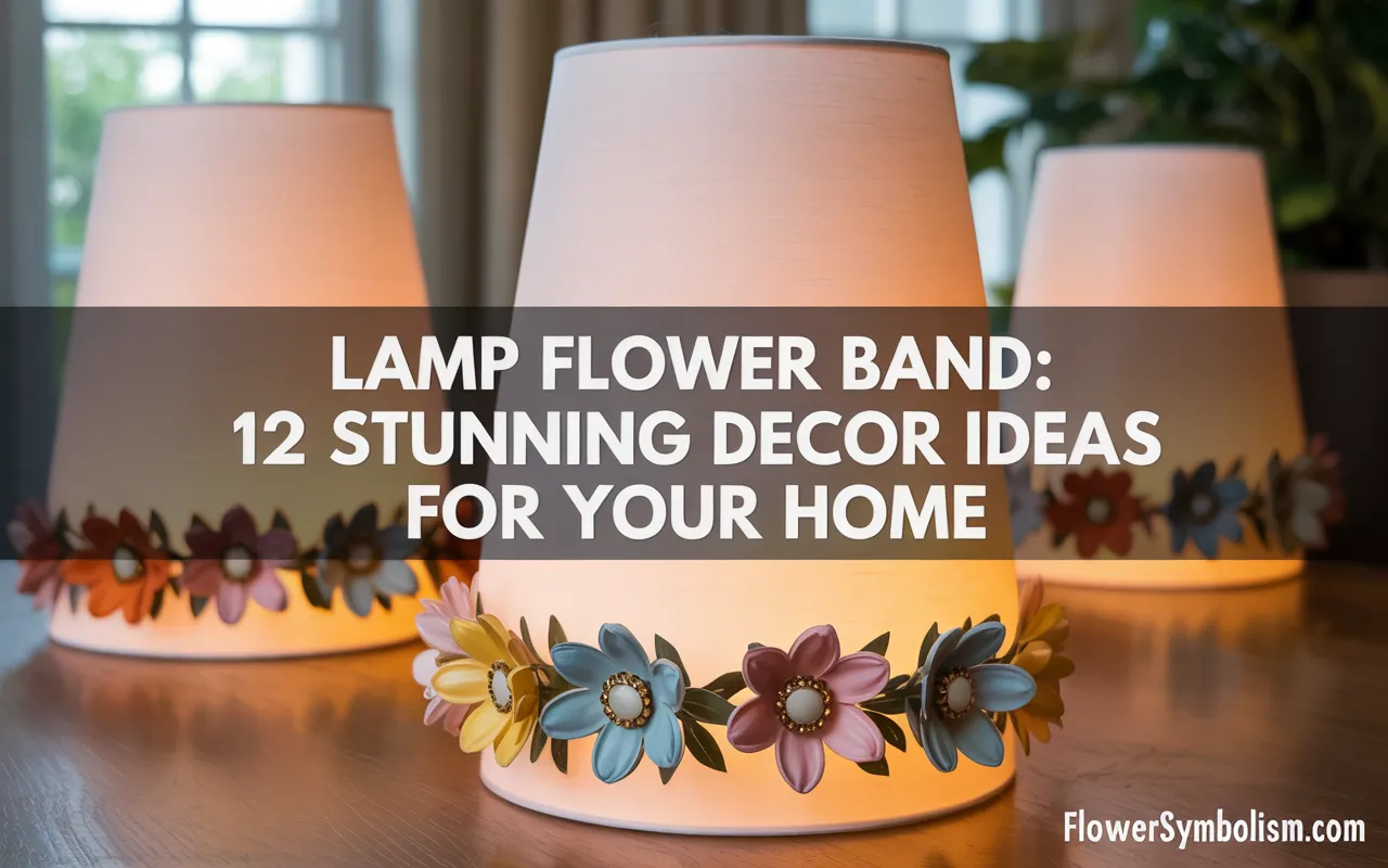 lamp flower band