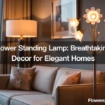 flower standing lamp