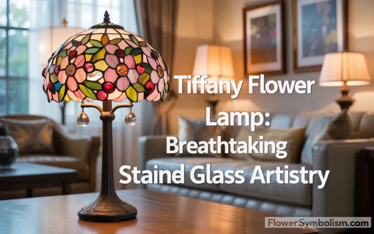 tiffany flower lamp
