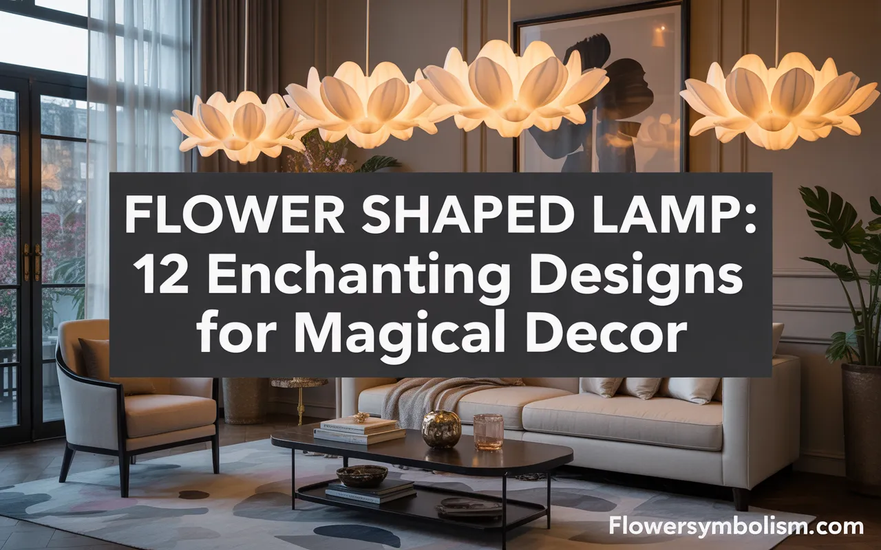 flower shaped lamp