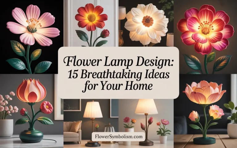 flower lamp design