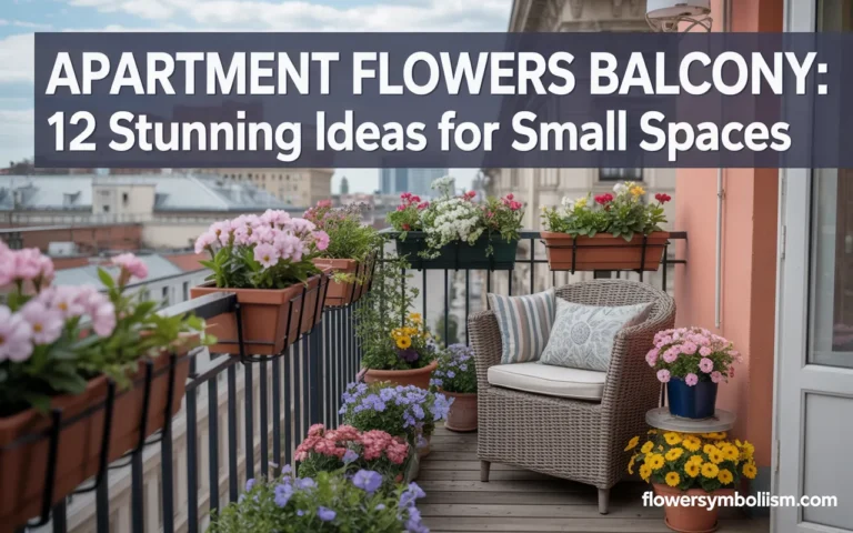 apartment flowers balcony