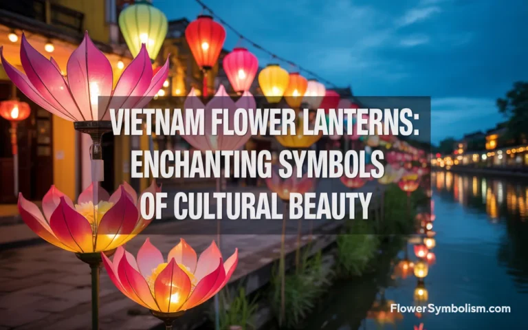 vietnam flower lantern