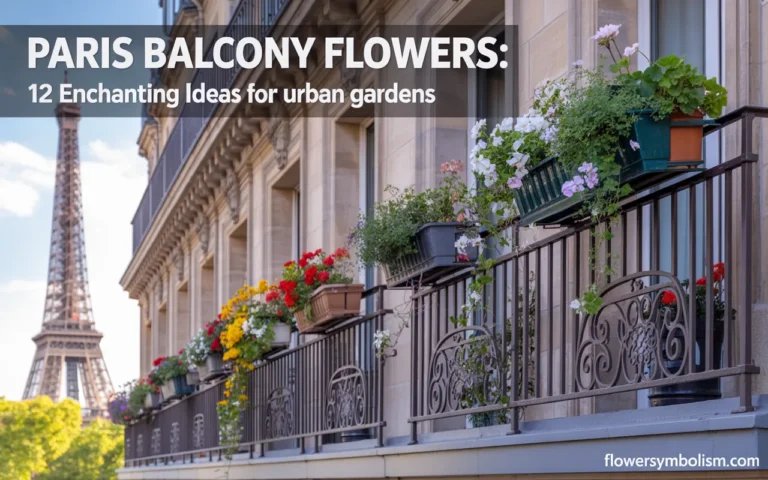 paris balcony flowers