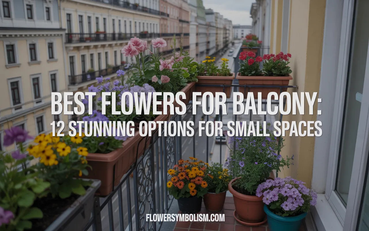 best flowers for balcony