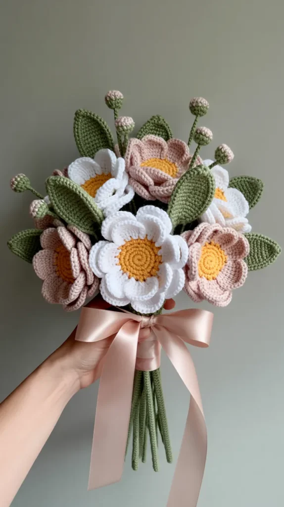 Crochet Flower Bouquet: Stunning Handmade Floral Arrangements