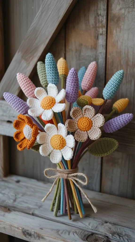Crochet Flower Bouquet: Stunning Handmade Floral Arrangements
