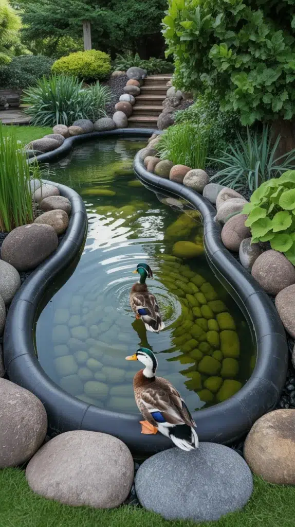 Duck Pond Ideas DIY: 12 Enchanting Backyard Water Features