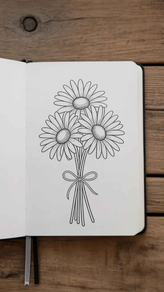 Flower Bouquet Drawing: 12 Stunning Ideas For Beginners