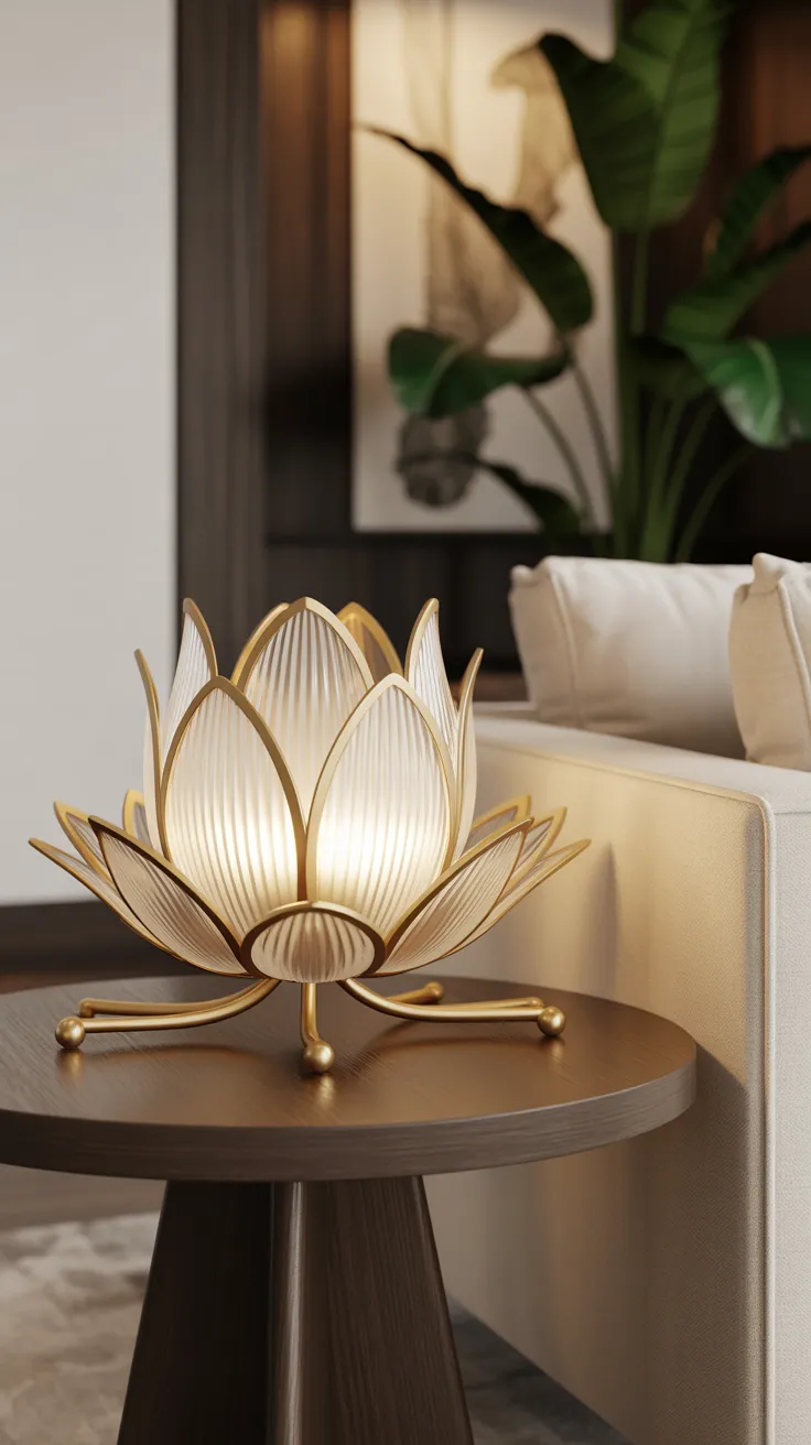 Lotus Flower Lamp: Enchanting Home Decor For Zen Spaces