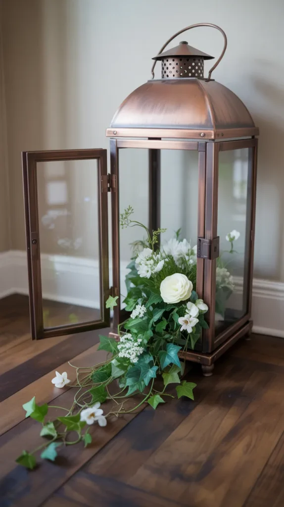 Rustic Lantern Flower Decor: 15 Enchanting Ideas