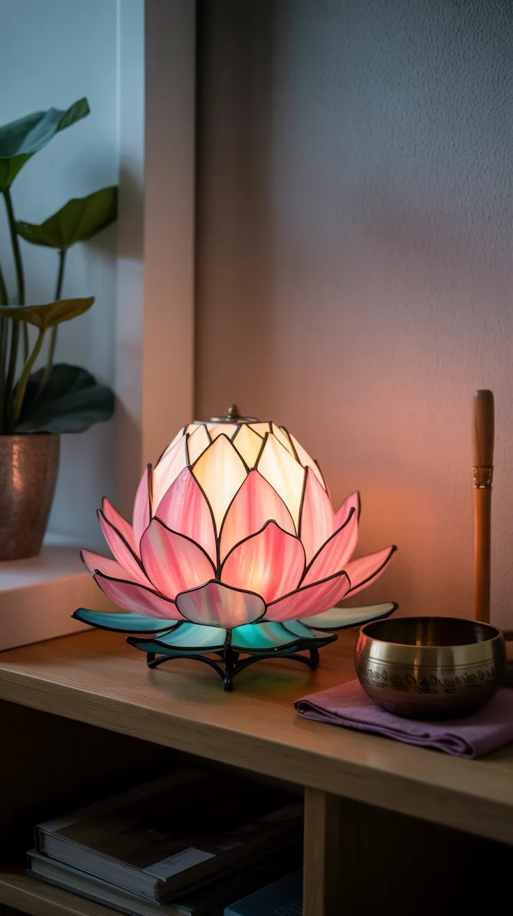 Lotus Flower Lamp: Enchanting Home Decor For Zen Spaces