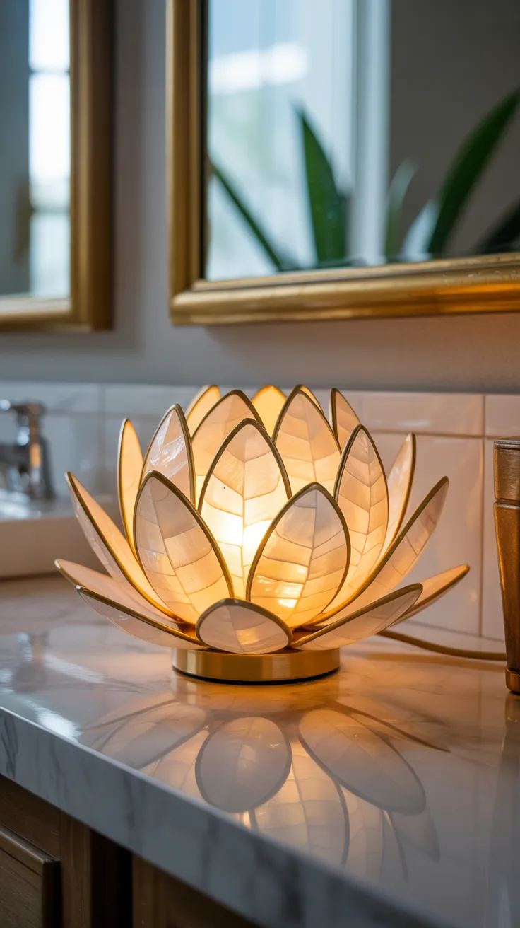 Lotus Flower Lamp: Enchanting Home Decor For Zen Spaces
