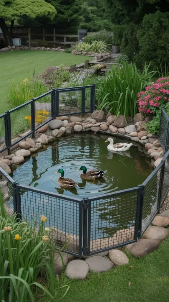 Duck Enclosure Ideas With Pond: 12 Stunning Backyard Setups
