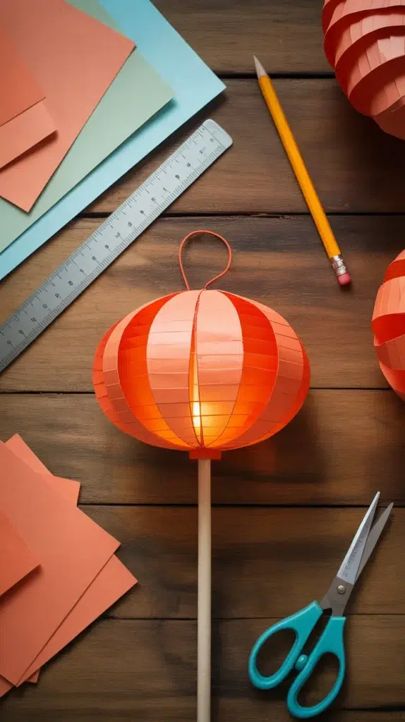 Chinese Lantern Flower Tutorial: Beautiful DIY Paper Craft
